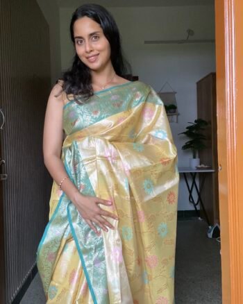 fancy tissue sarees