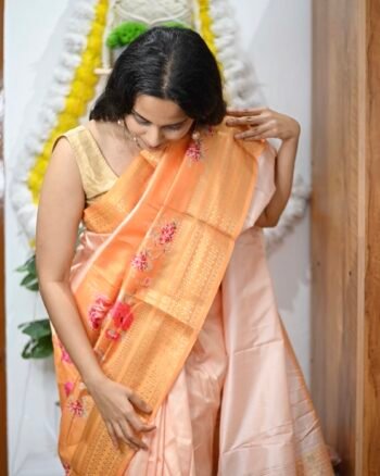 Yellow Semi Tussar Saree for Festive & Daily Elegance