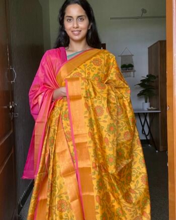 premium Benarasi Semi Silk Saree for Festive Elegance