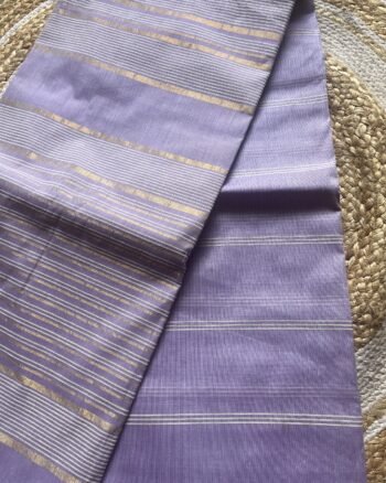 Elegant Handwoven Linen Cotton Saree for Everyday Grace