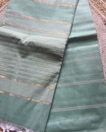 Elegant Handwoven Linen Cotton Saree for Everyday Grace