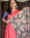 Elegant Khadi Tissue Saree for Festive Wear