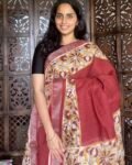 Elegant Hand Block Linen Sarees for Graceful Style
