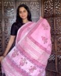 Elegant Hand Block Linen Sarees for Graceful Style