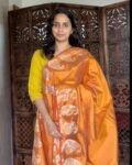 Elegant Mango Semi Tussar Silk Saree for Festive & Wedding Wear