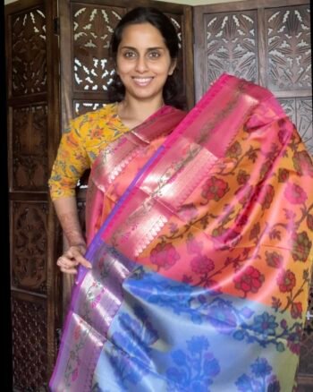 Kanchi Semi Soft Silks Saree – Elegant Traditional Wear