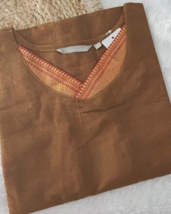 Mangalagiri Cotton Kurti – Lightweight Breathable Ethnic Wear