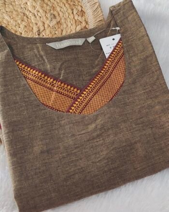 Mangalagiri Cotton Kurti – Lightweight Breathable Ethnic Wear