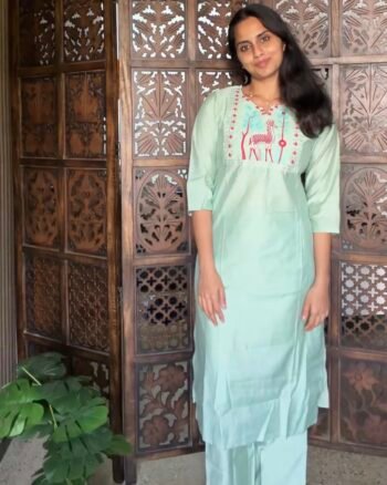 Stylish Kurti and Pant Set for Women