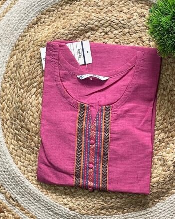 Chettinad Cotton Kurti for Everyday Comfort