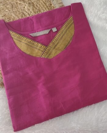 Mangalagiri Cotton Kurti – Lightweight Breathable Ethnic Wear