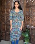 Elegant Handcrafted Kalamkari Kurtis for Women